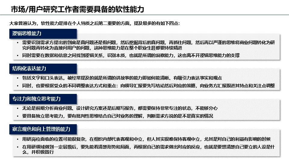 市场/用户研究岗位洞察报告（三）
