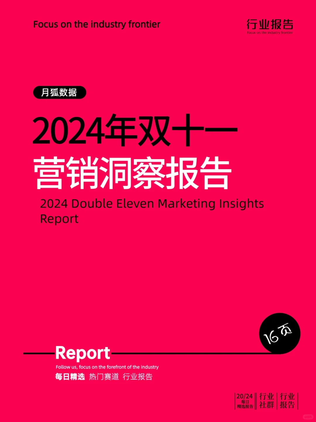 2024年双十一营销洞察报告