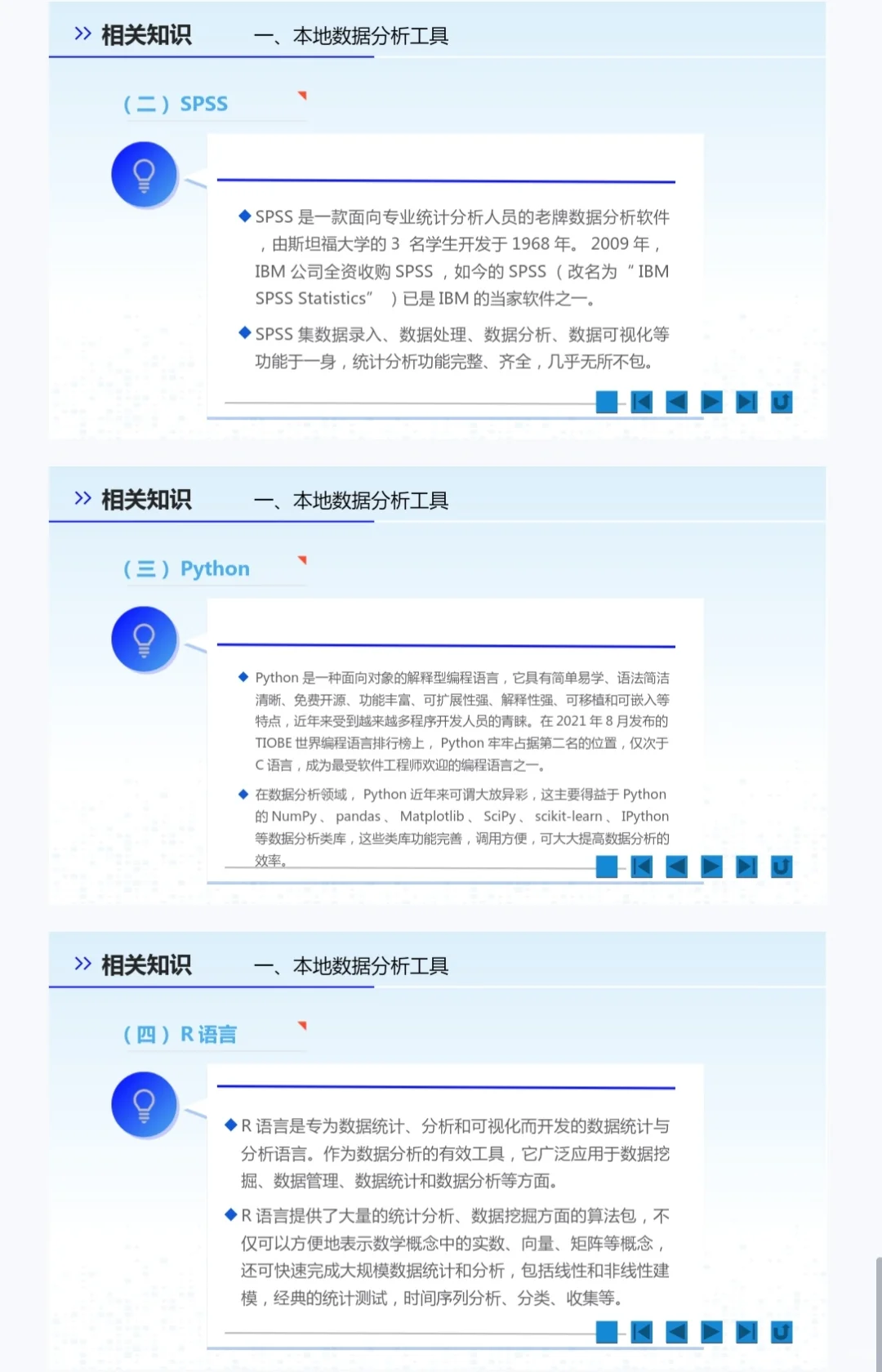 商务数据分析与应用课程教学PPT课件教案