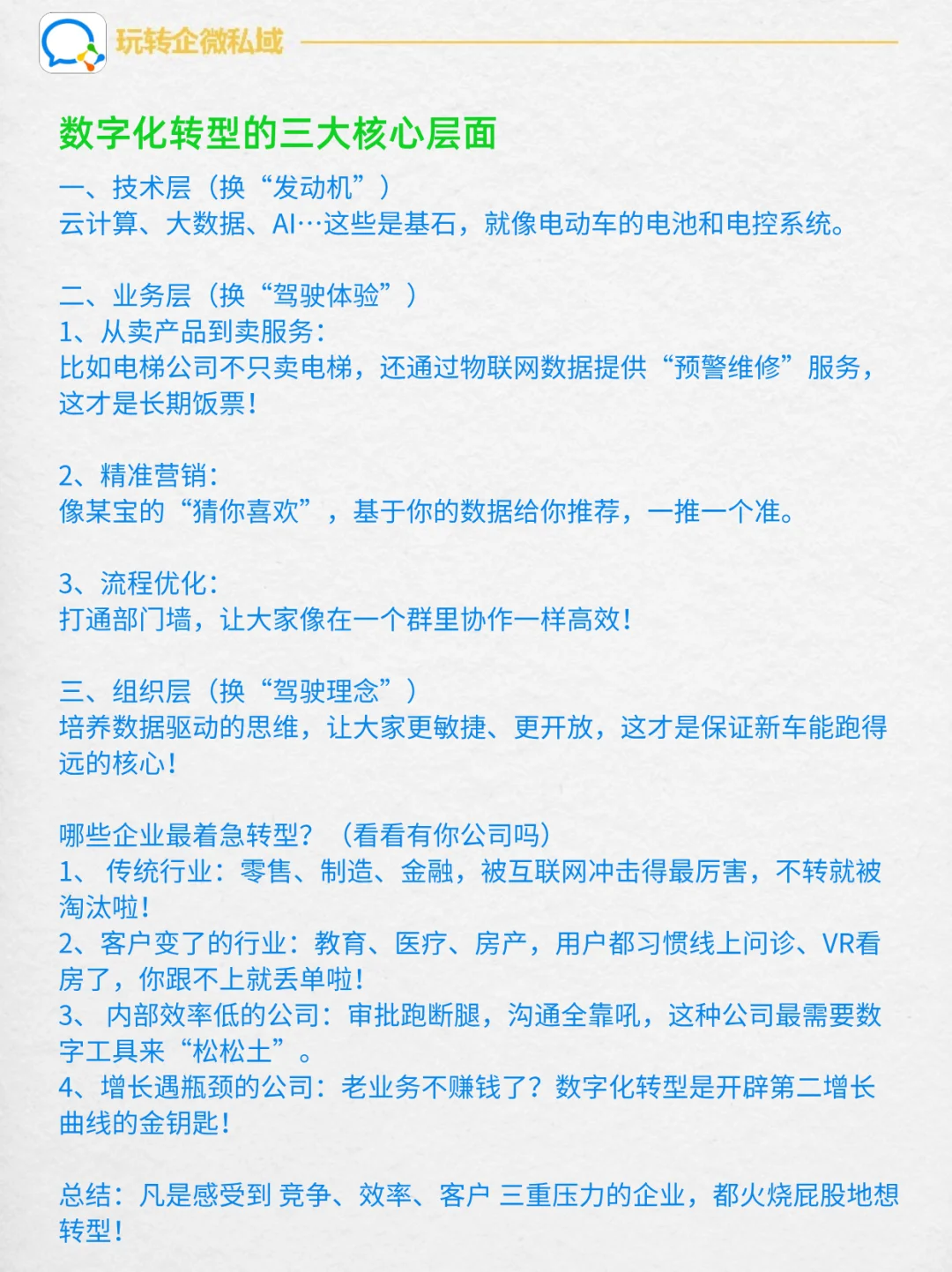 纯干货分享丨企业数字化转型是什么、怎么做