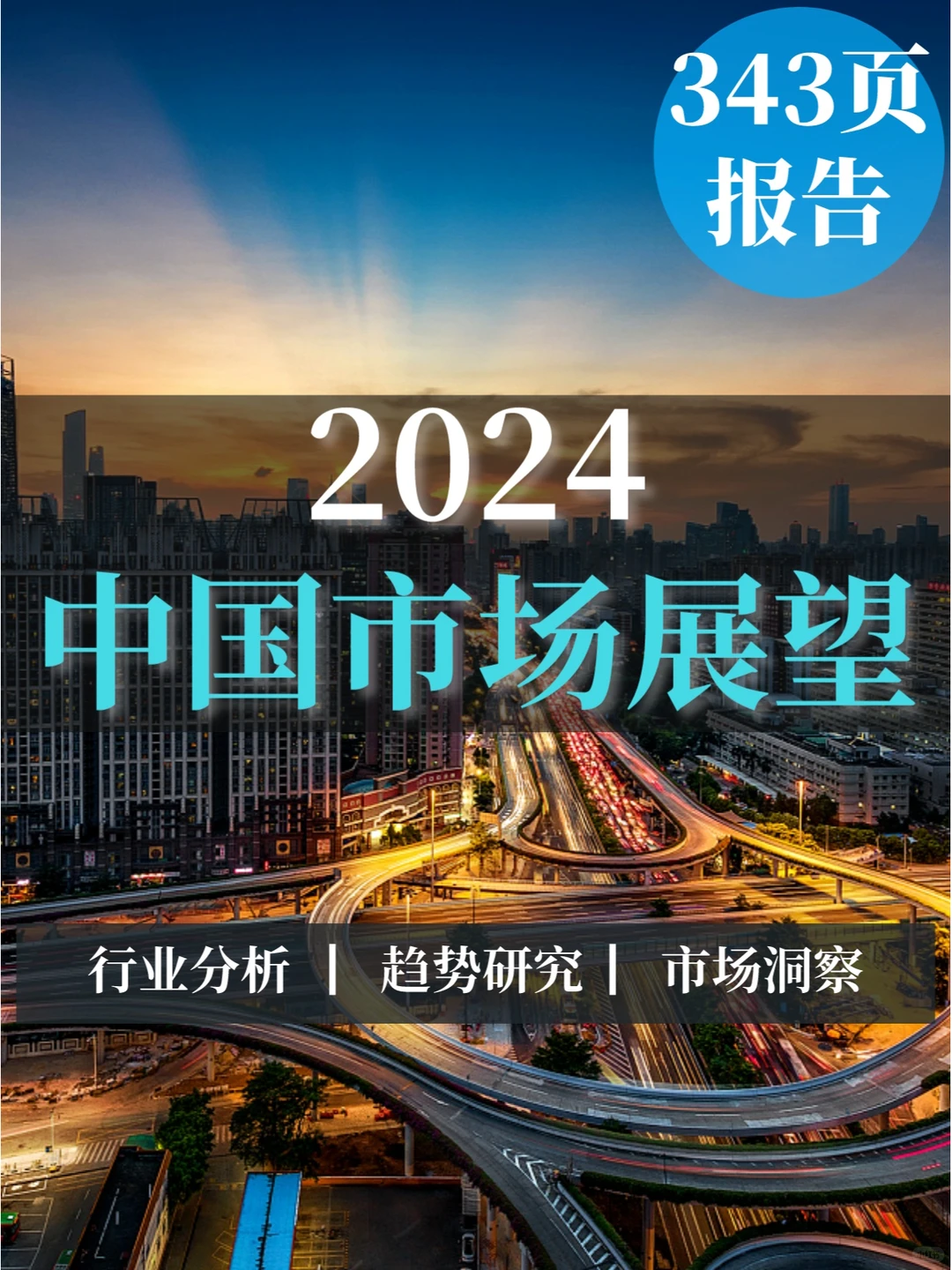 343页报告|2024中国市场展望