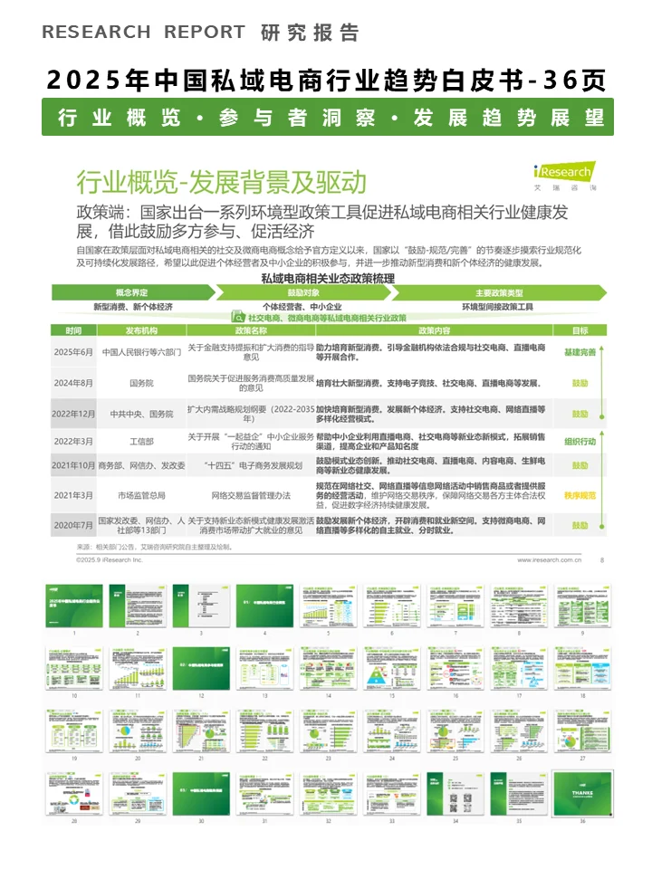 一篇报告读懂2025私域电商行业发展现状