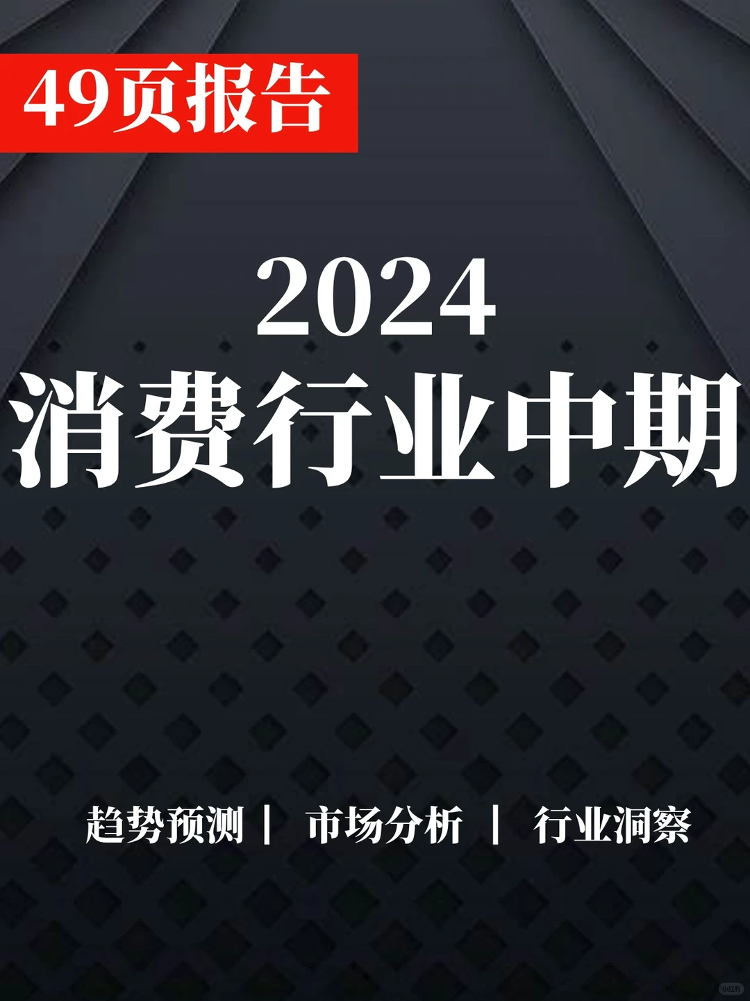 49页报告|2024消费行业中期展望
