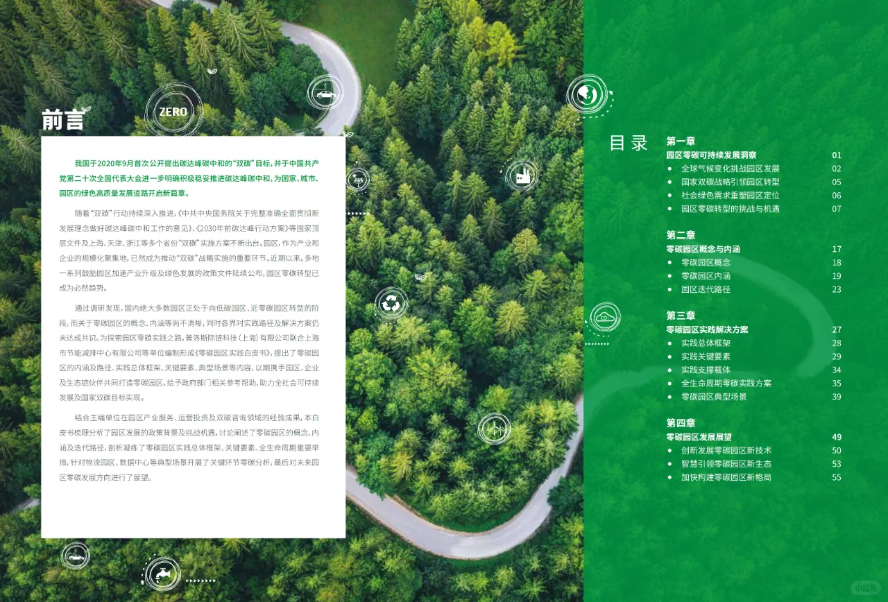 普洛斯零碳智慧园区2022解决方案/报告
