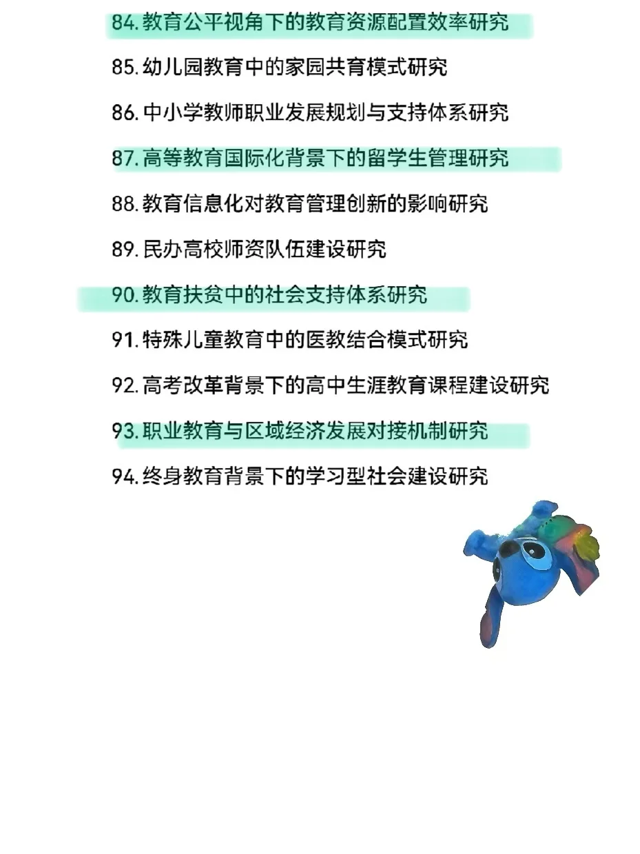 别走?️看看这份教育学论文题目参考吧