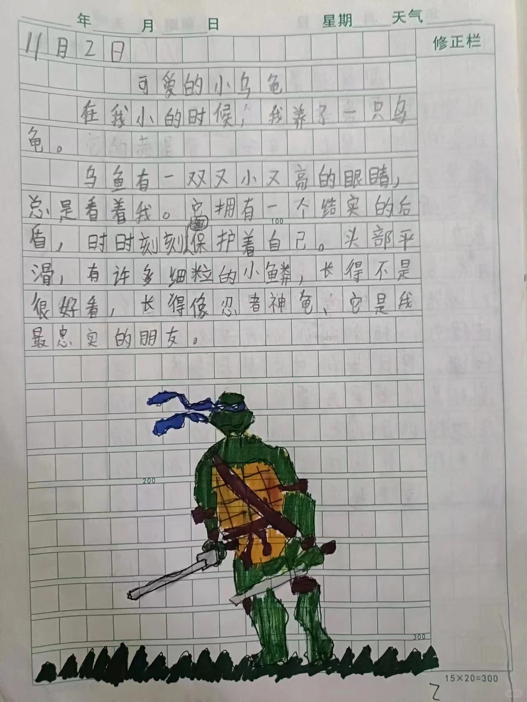 观察动物日记