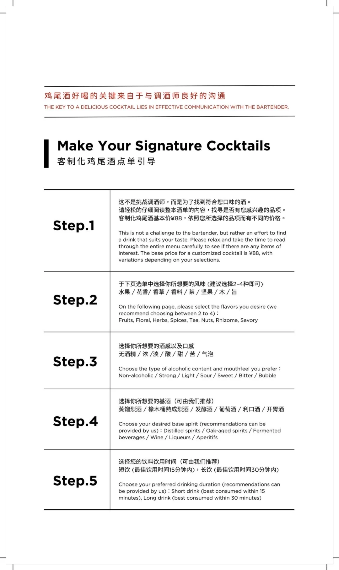 鸡尾酒的终极体验 | Barules定制特调登场