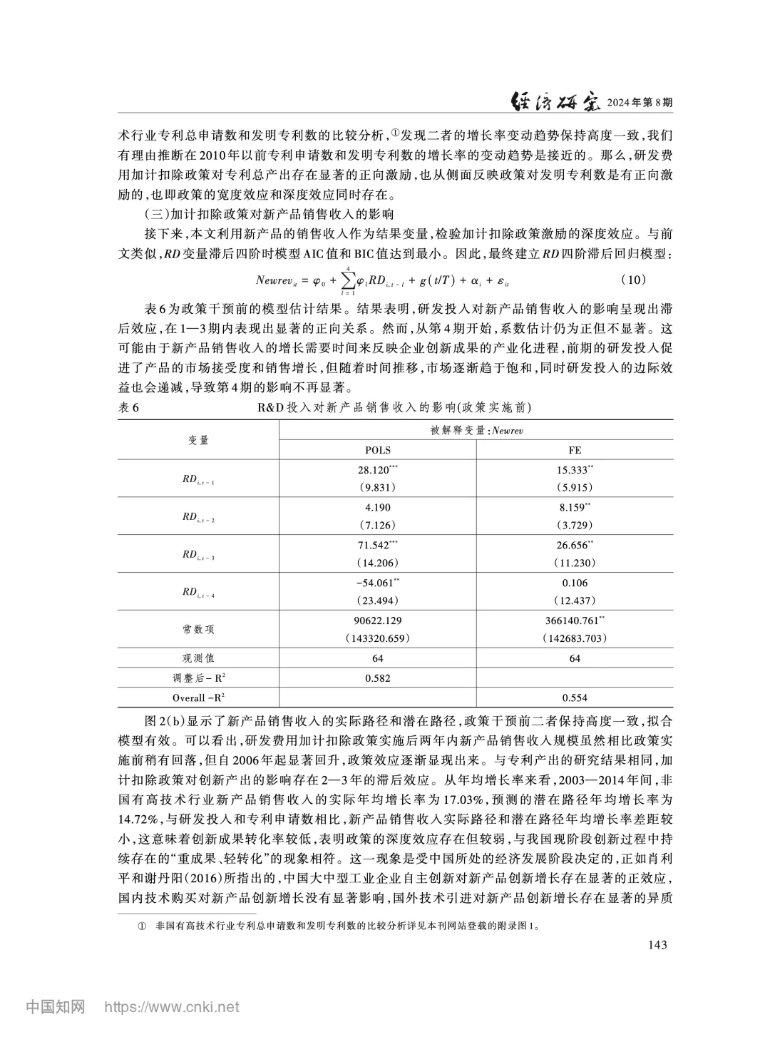 《经济研究》加计扣除政策如何影响企业创新