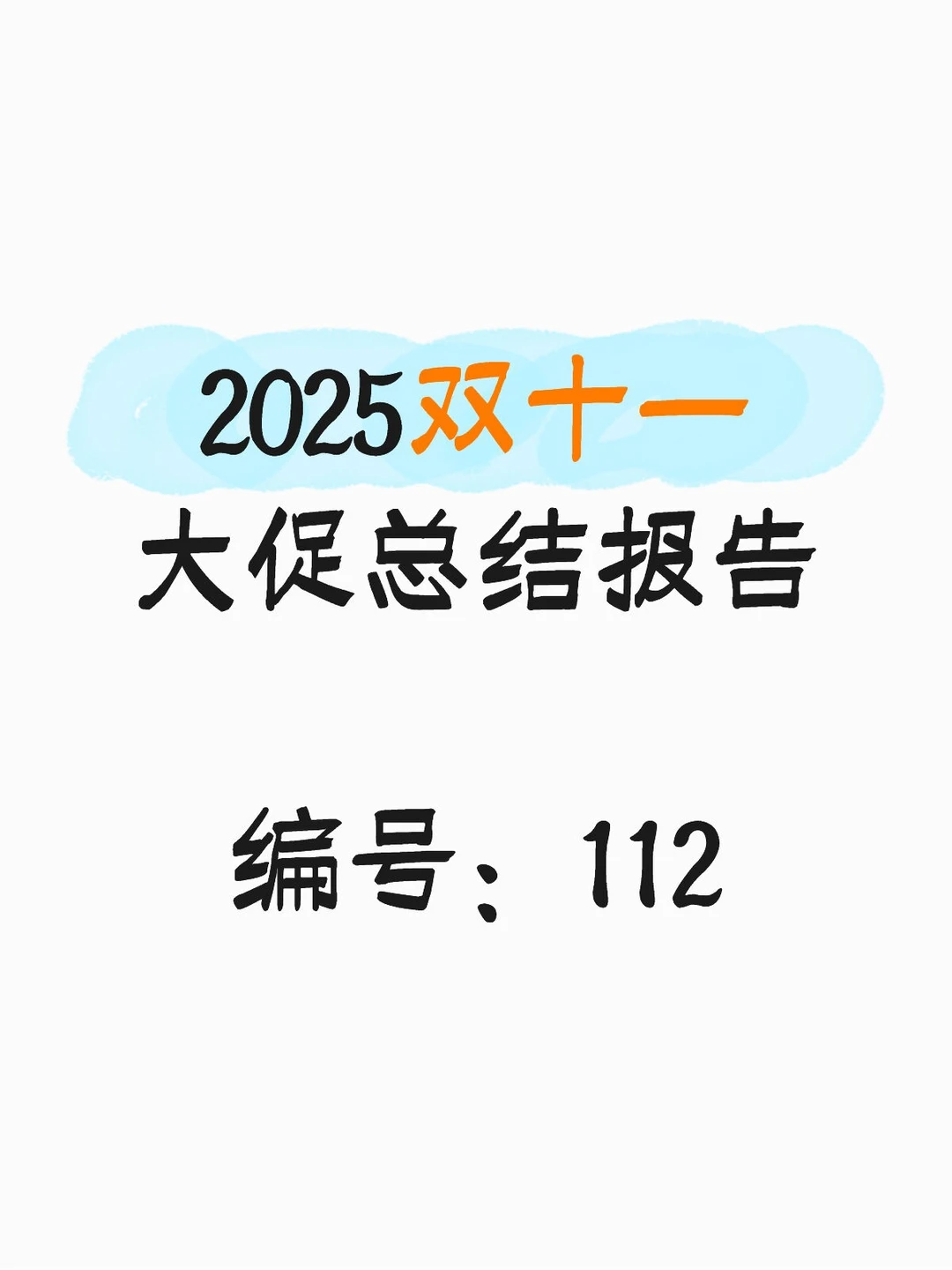 行业报告-《2025双十一大促总结报告》