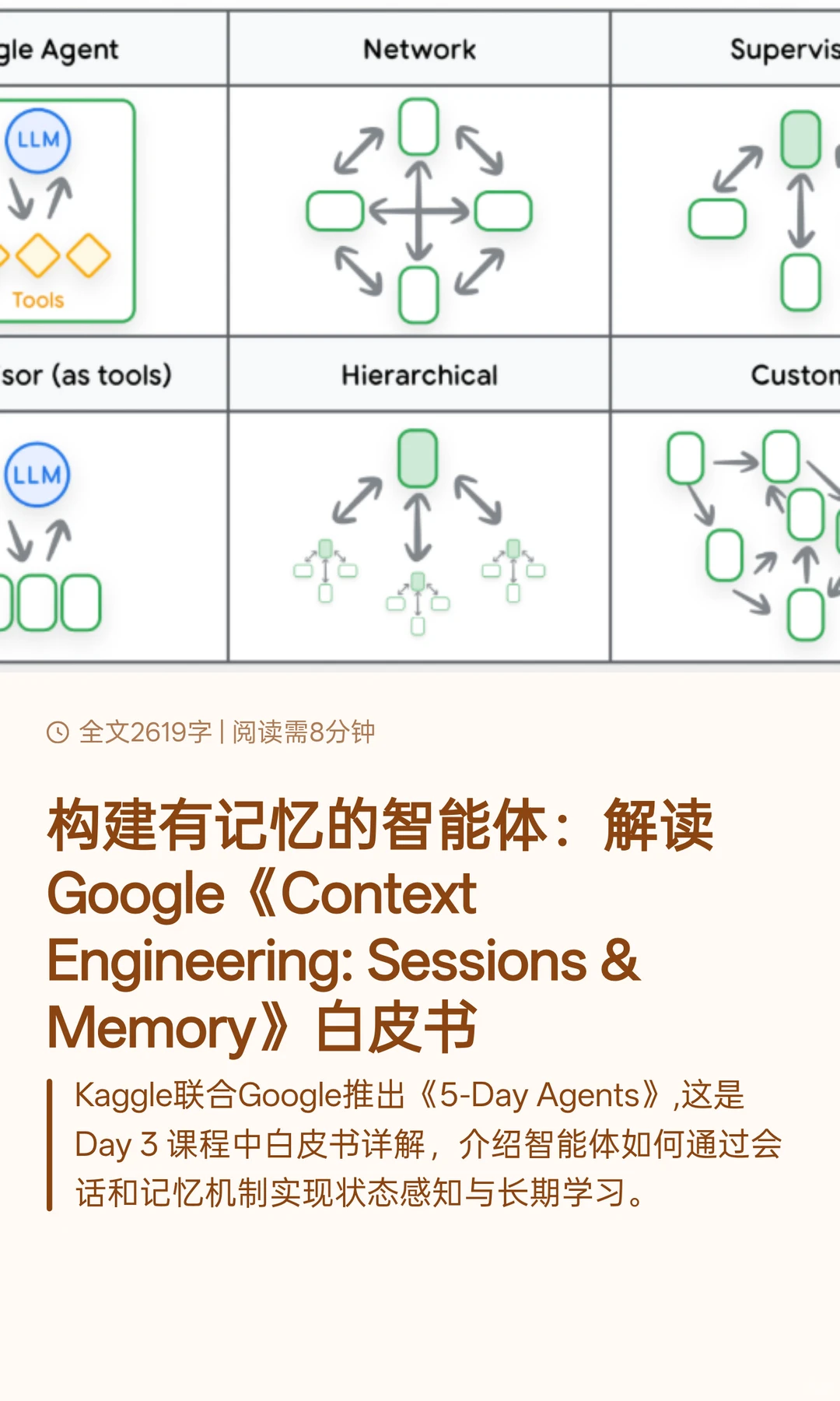 谷歌上下文工程白皮书解读(附原文件)