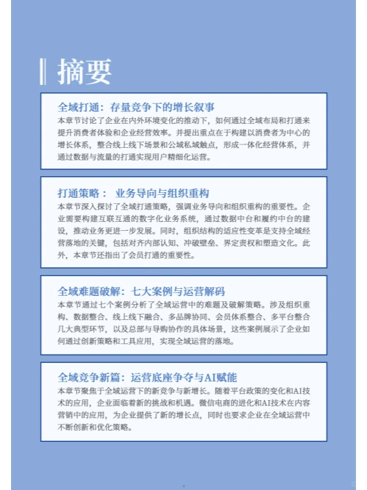 2024全域难题破解白皮书