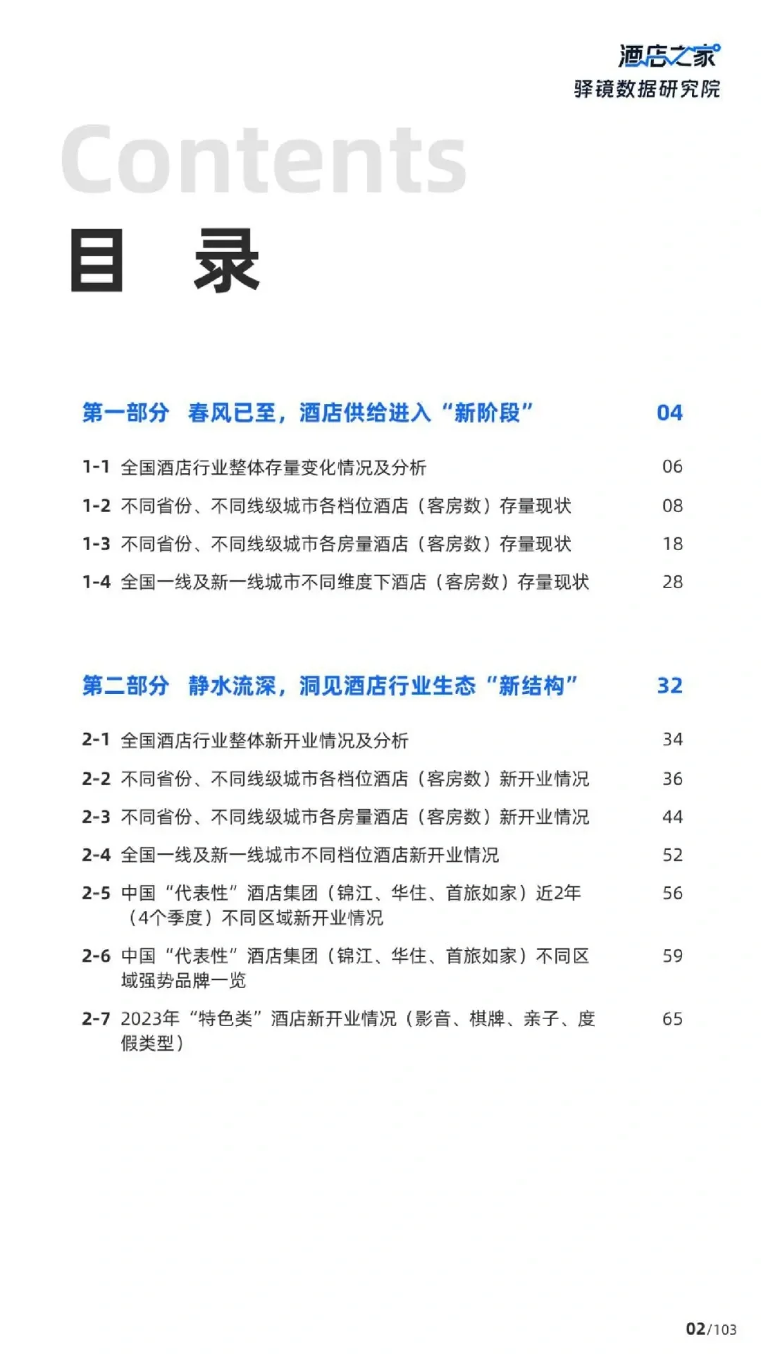 2024酒店行业研究报告