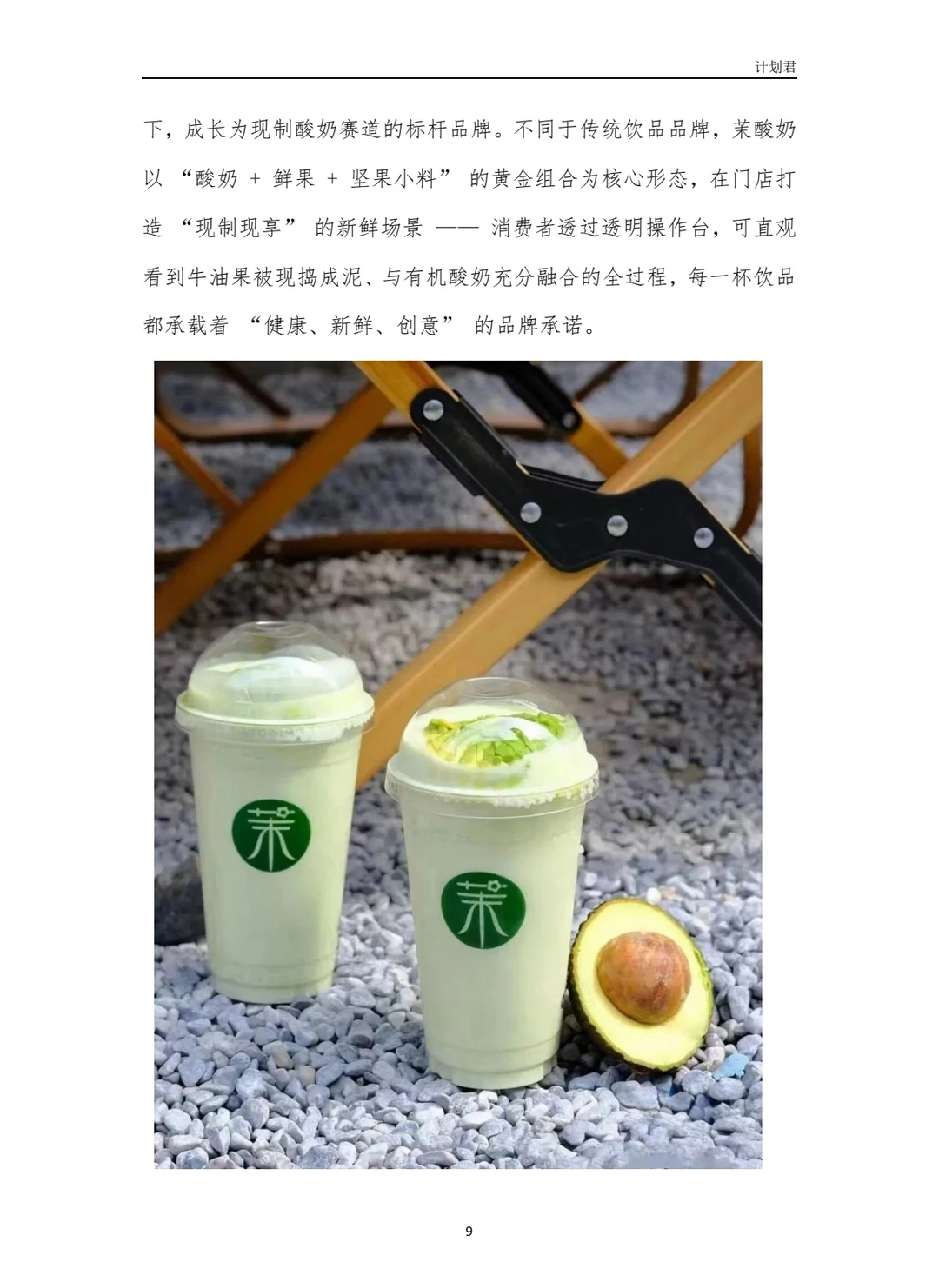 茉酸奶（More Yogurt）商业计划书
