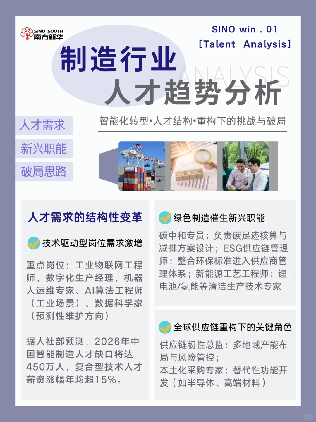 制造业人才趋势分析?抢手的竟不是工程师