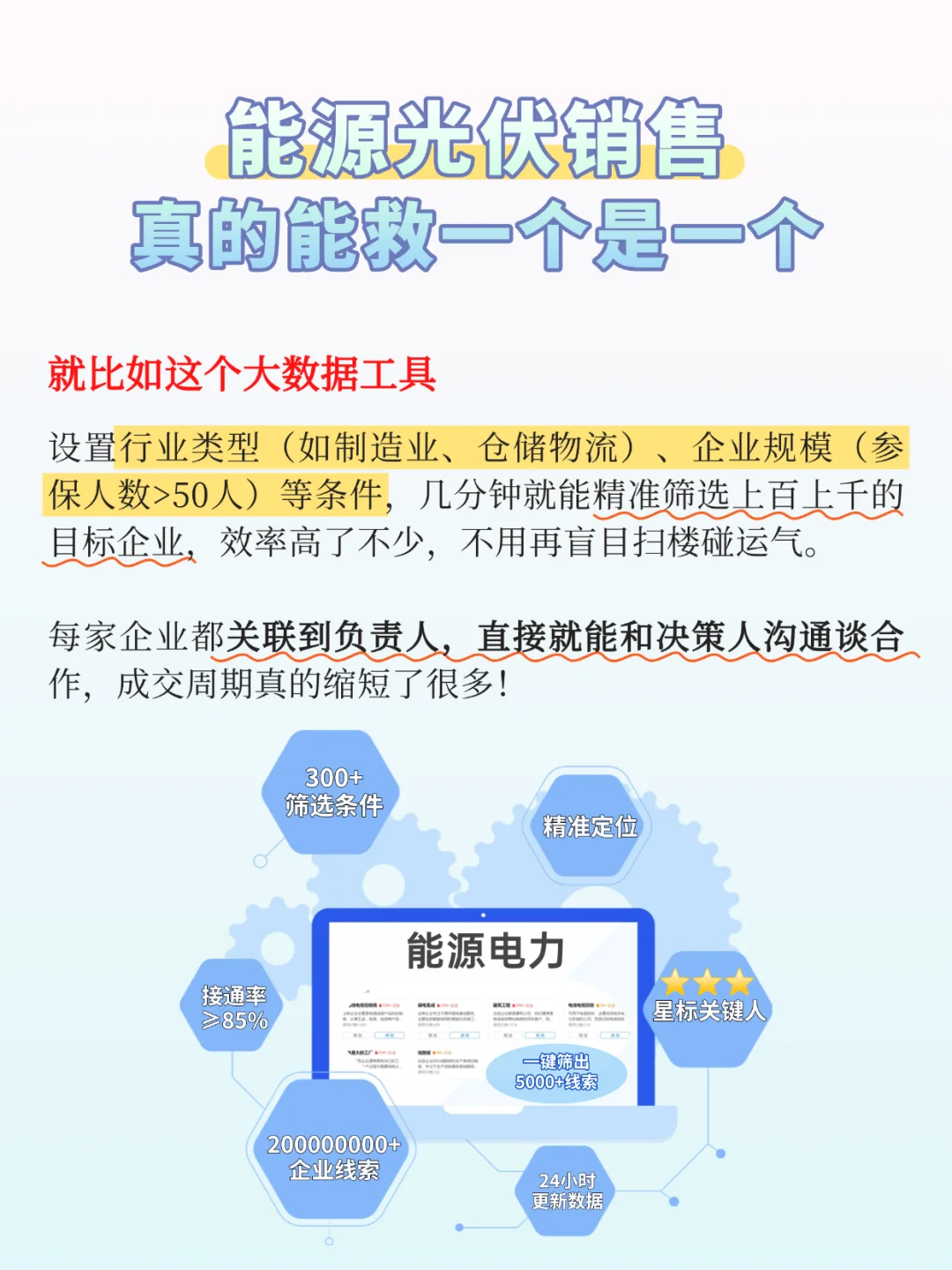 能源光伏销售，真的能救一个是一个