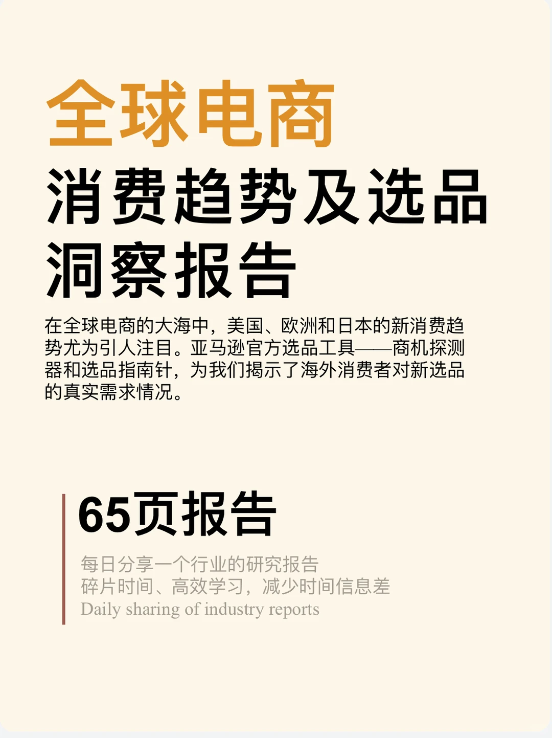 2024跨境电商消费趋势及选品洞察报告