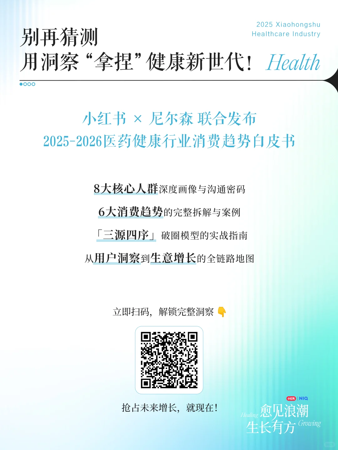 医药健康行业增长方法论来啦❗️戳进看详情