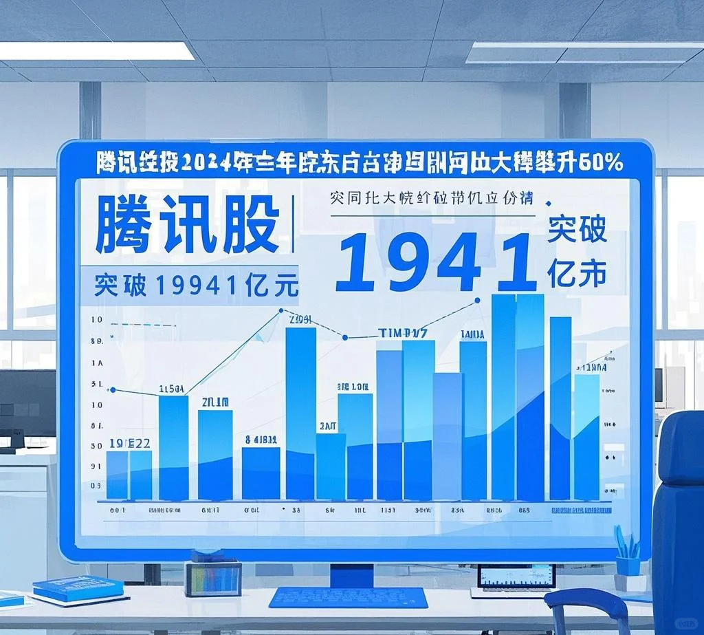 腾讯控股2024年度业绩报告增长8%