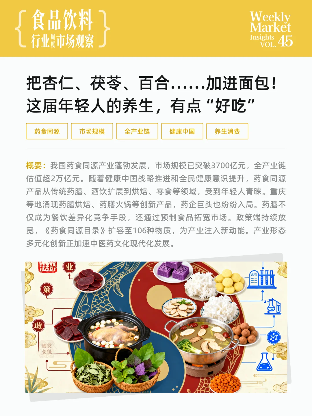 食品饮料行业周度市场观察-2025年第45周