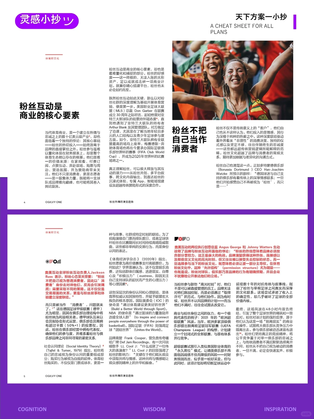 灵感小抄-体育迷的热情 演变新洞察