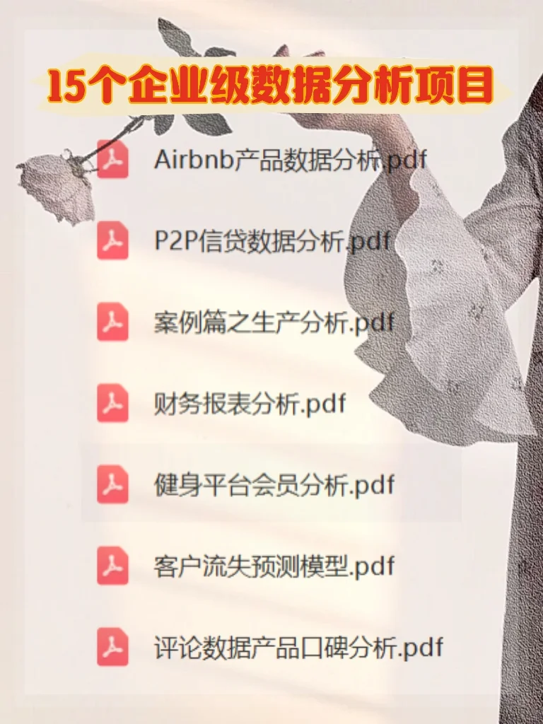 企业数据分析案例,让你看懂数字背后的故事