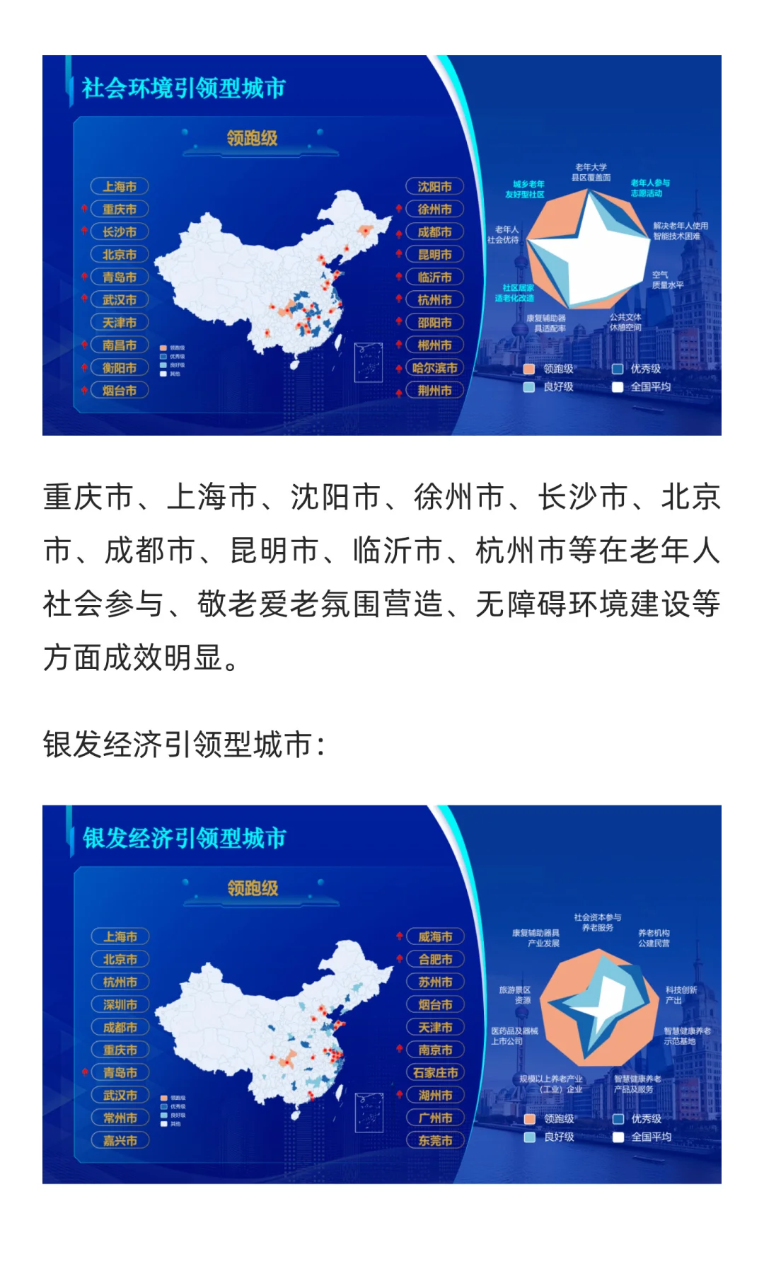城市老龄化应对能力全景图