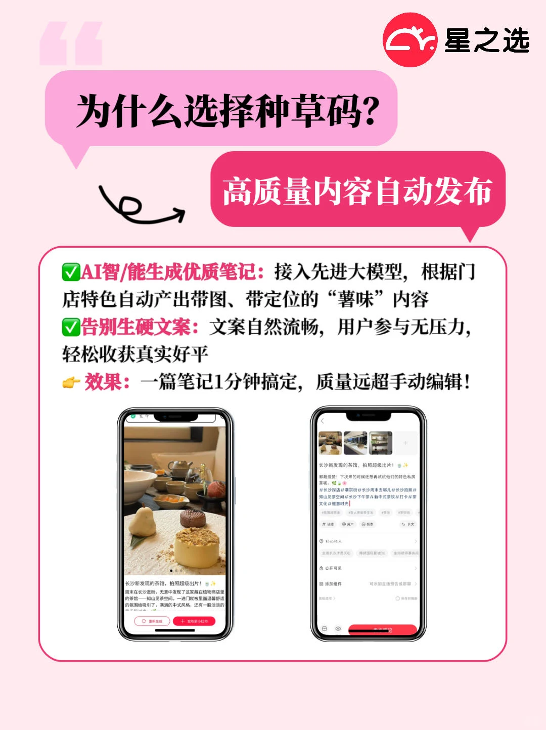 种草码5秒↪快速吸引顾客、提升门店曝光度