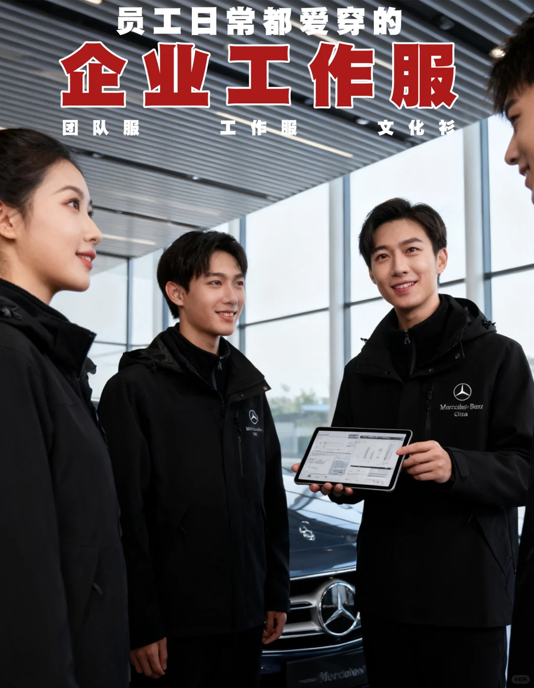 企业采购必看!员工抢着穿的秋冬工作服