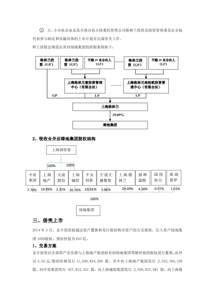 国企混合所有制改革案例