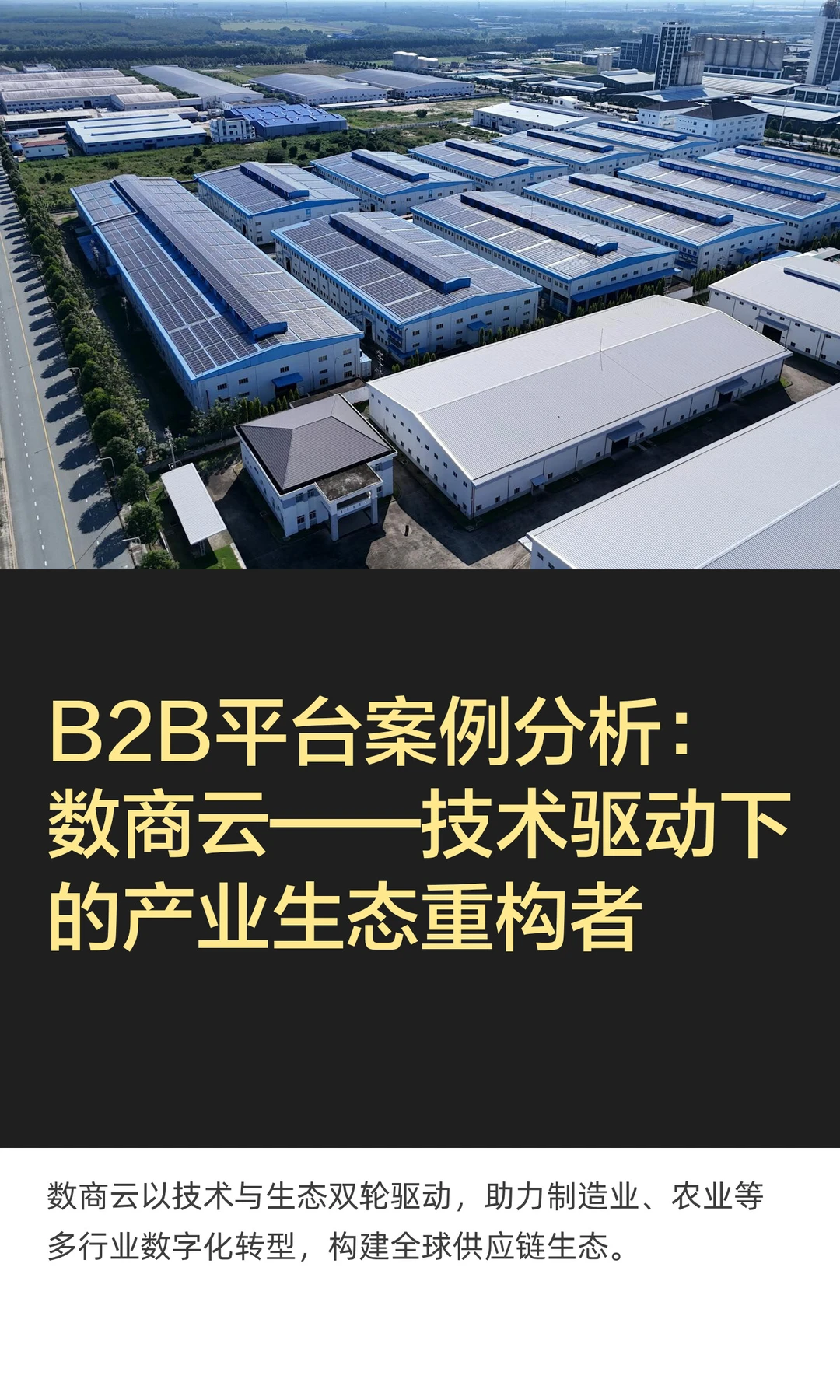 数商云B2B平台案例分析