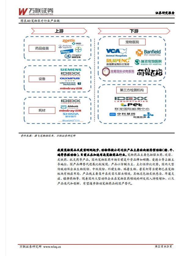 25页报告|宠物行业细分赛道解析
