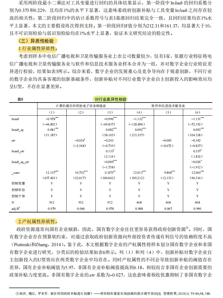 创新补贴 U 型发力,数字企业创新有门道~