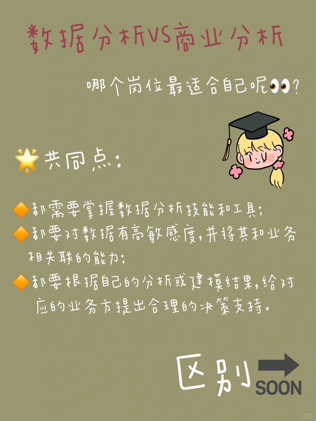 还在傻傻分不清❓数据分析VS商业分析