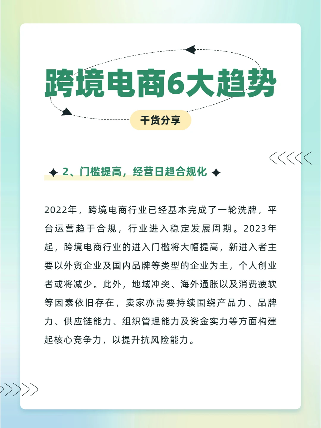 2023年跨境电商6大趋势