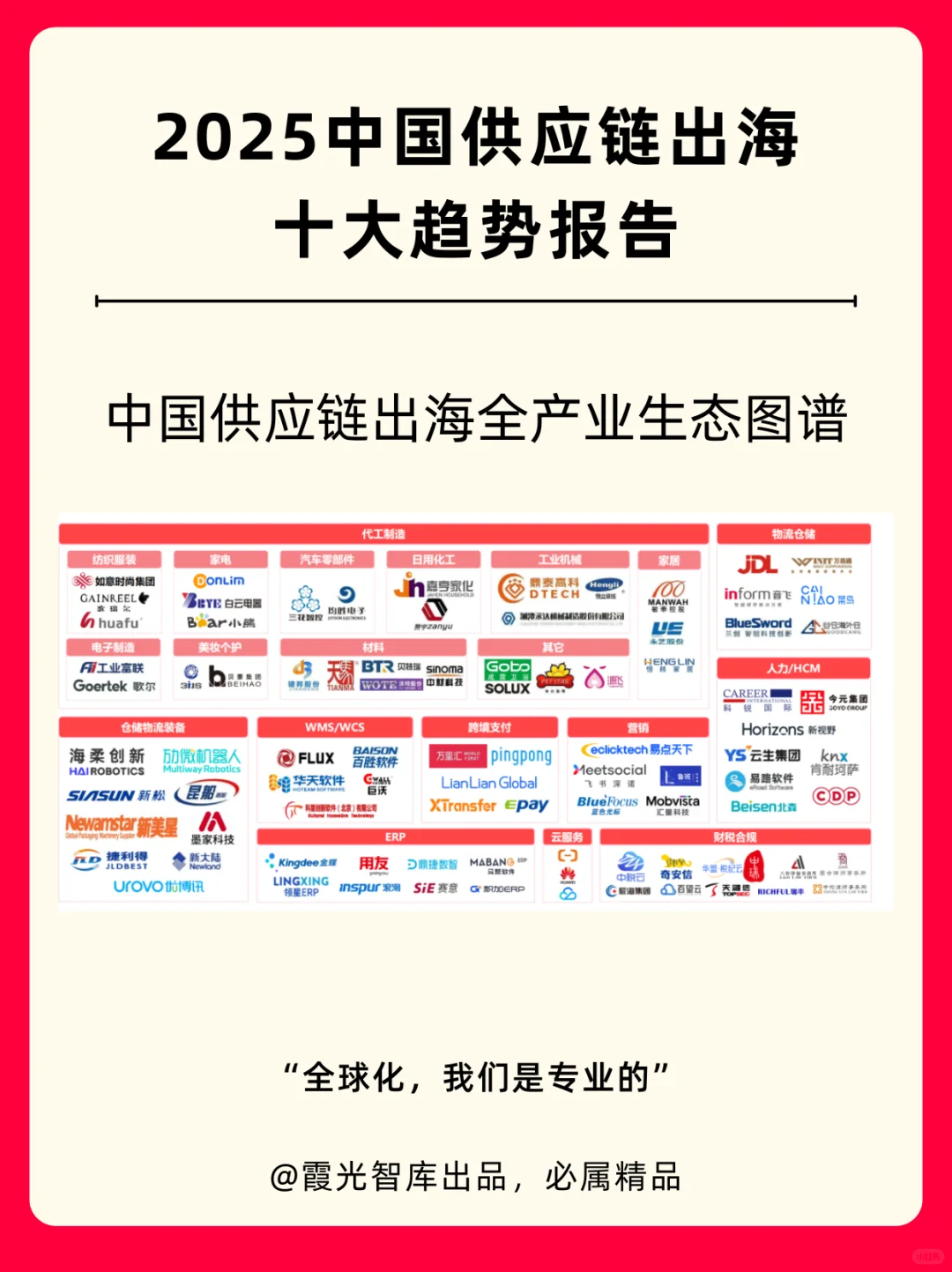 中国供应链出海十大趋势报告