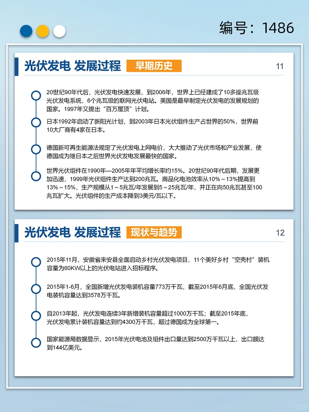 太阳能光伏发电项目介绍ppt
