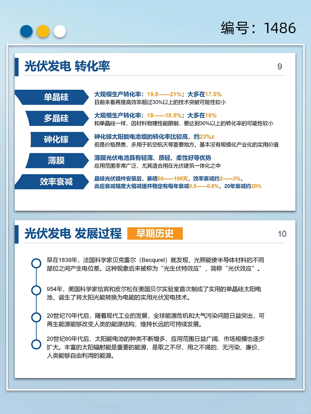 太阳能光伏发电项目介绍ppt