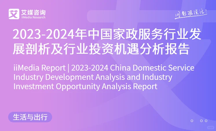 2023-2024中国家政服务行业发分析报告?