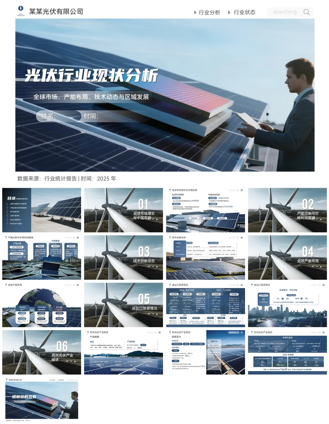 光伏行业现状分析 PPT