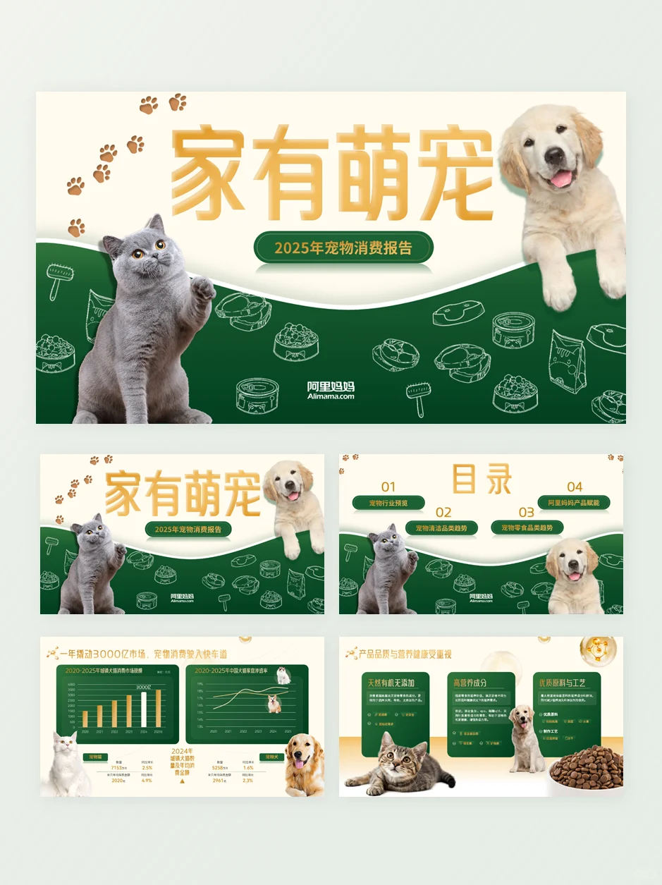 宠物行业ppt