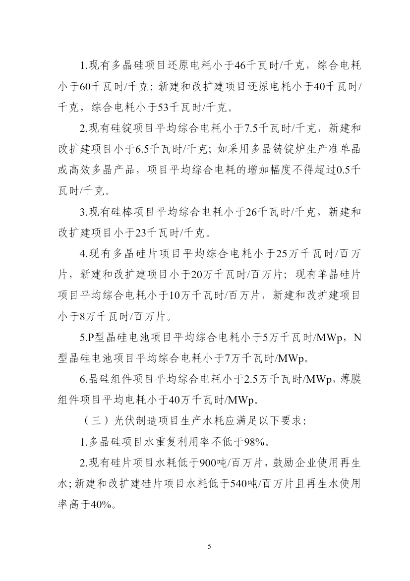 2024光伏制造行业规范条件