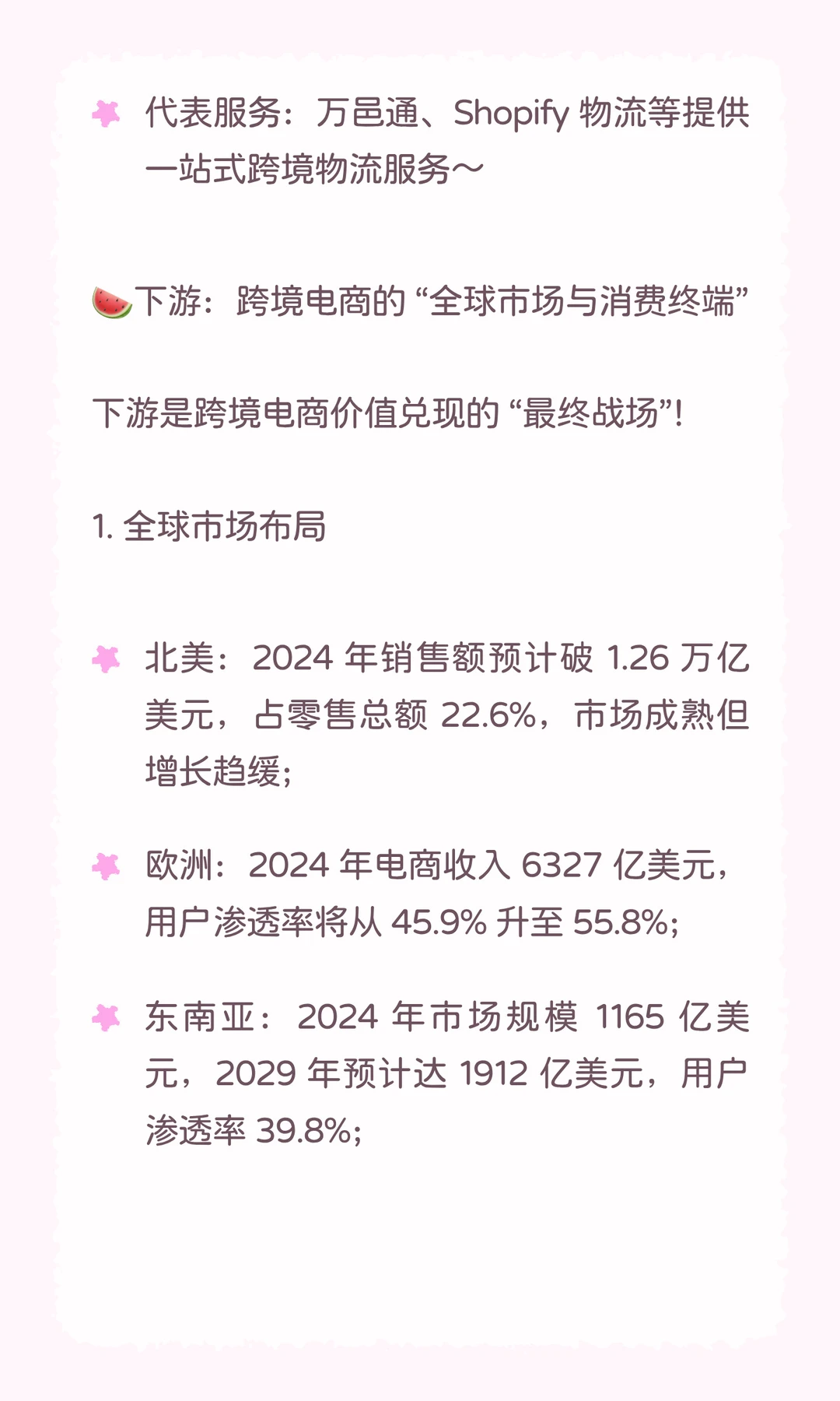 ?每天吃透一条产业链｜跨境电商万亿赛道