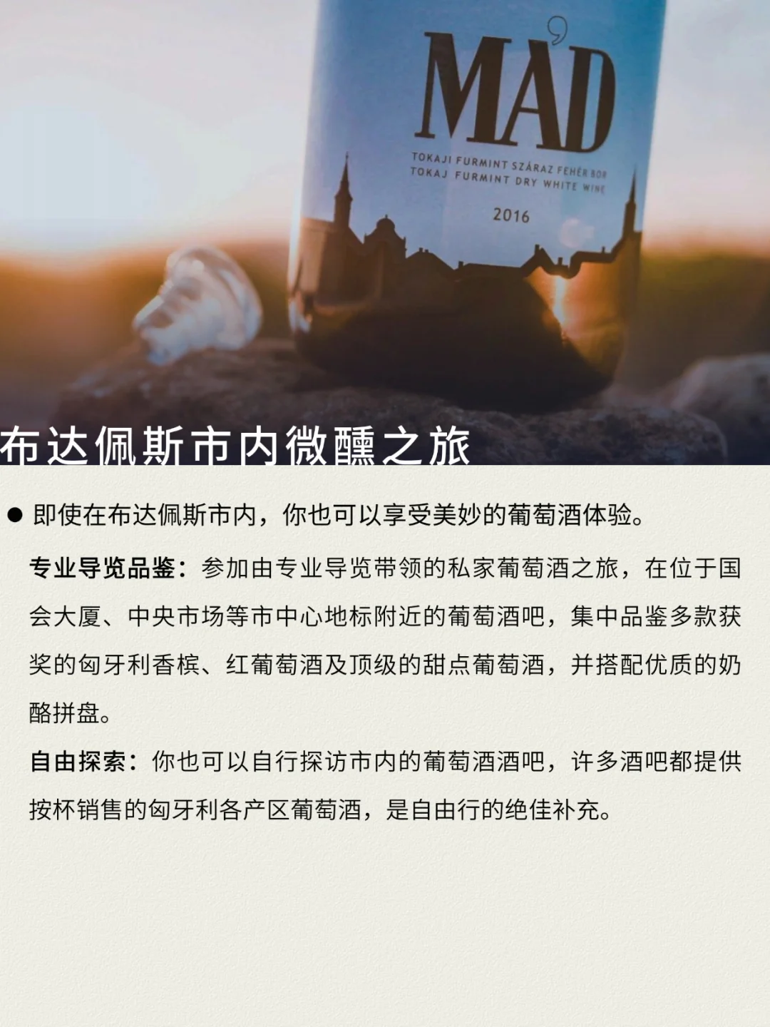 欢迎你到匈牙利开启回味无穷的红酒之旅!