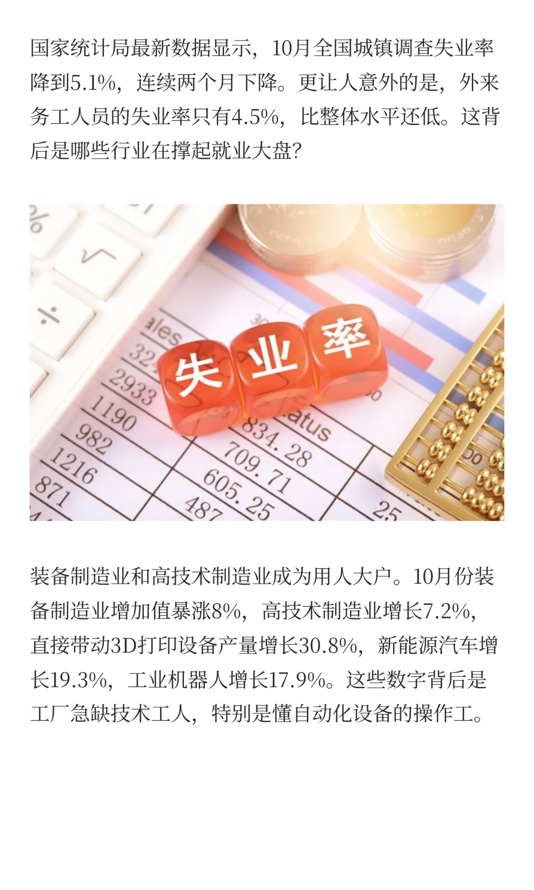5.1%失业率背后：哪些行业正在逆势招聘？