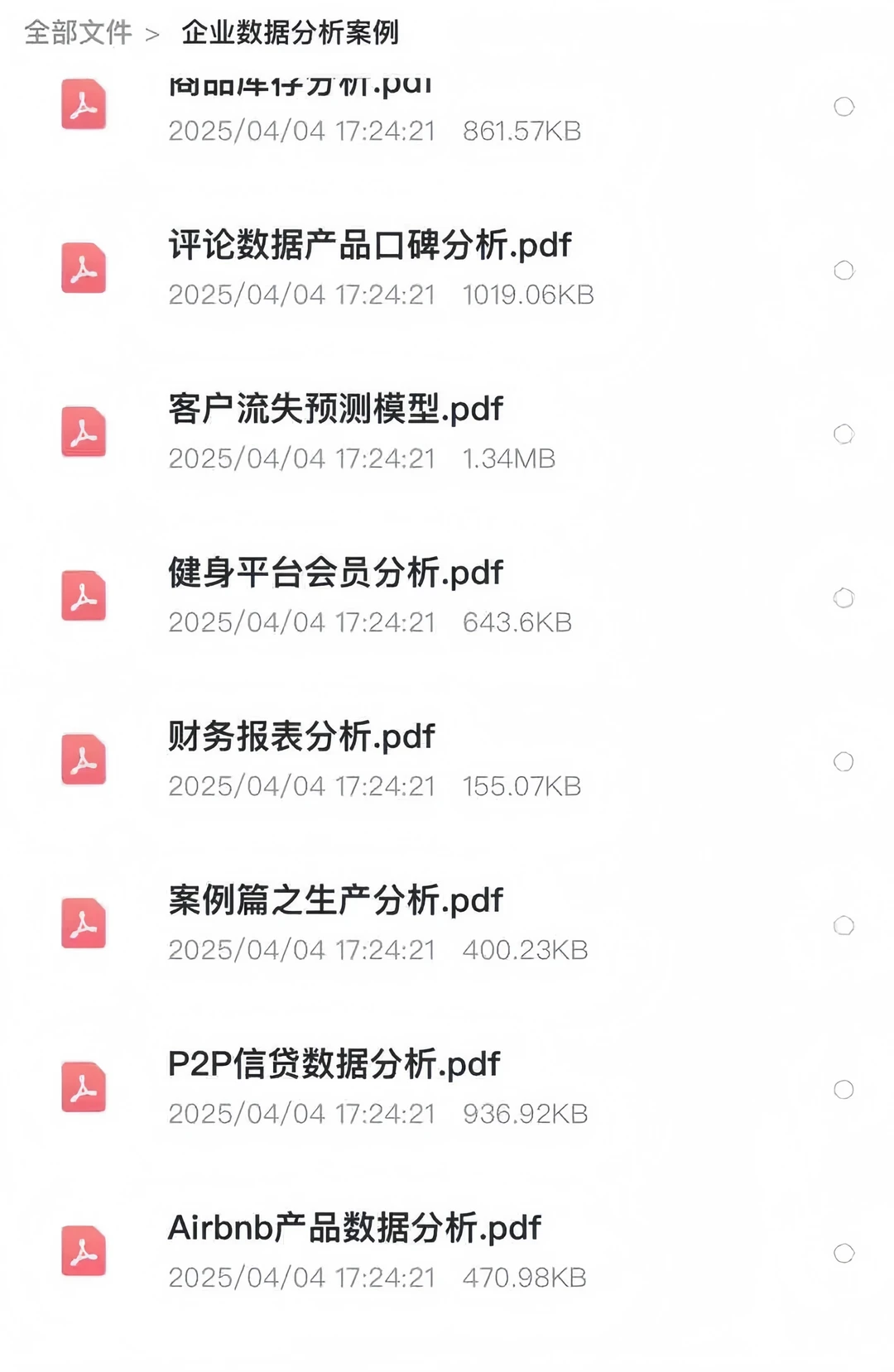 230个数据分析项目集合，七天速成拿offer！