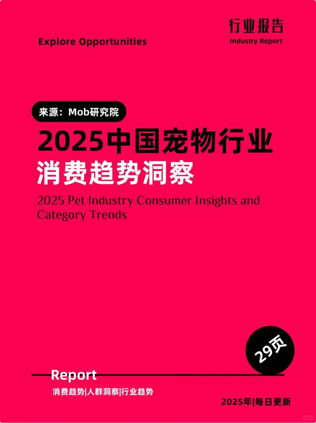 2025宠物行业消费趋势洞察