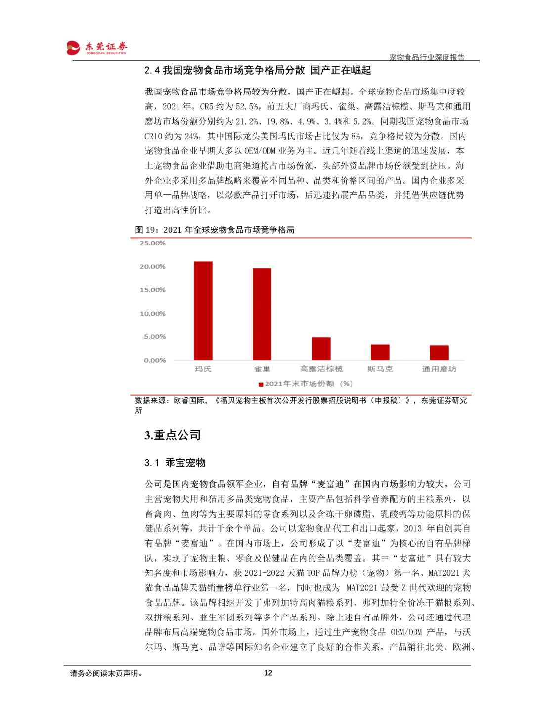 宠物食品行业深度报告