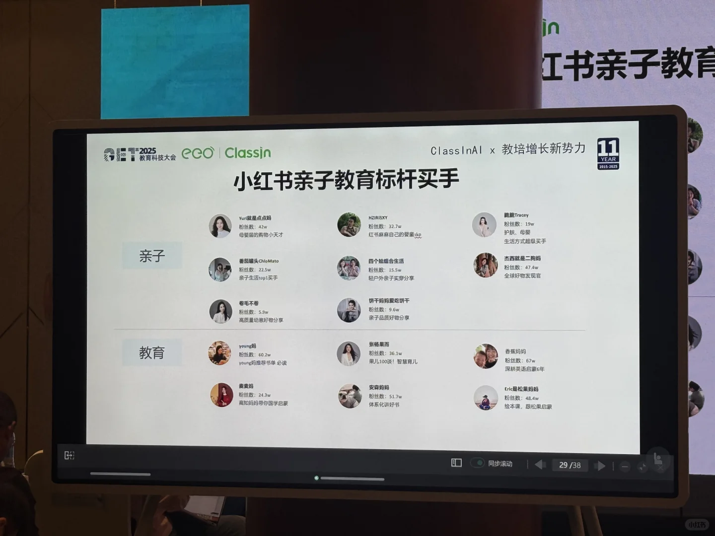 有幸参加小红书教育板块周盼女士线下分享