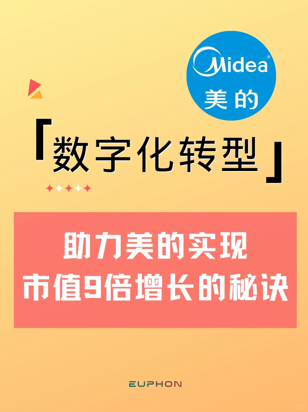 数字化转型|助力美的实现市值9倍增长的秘诀