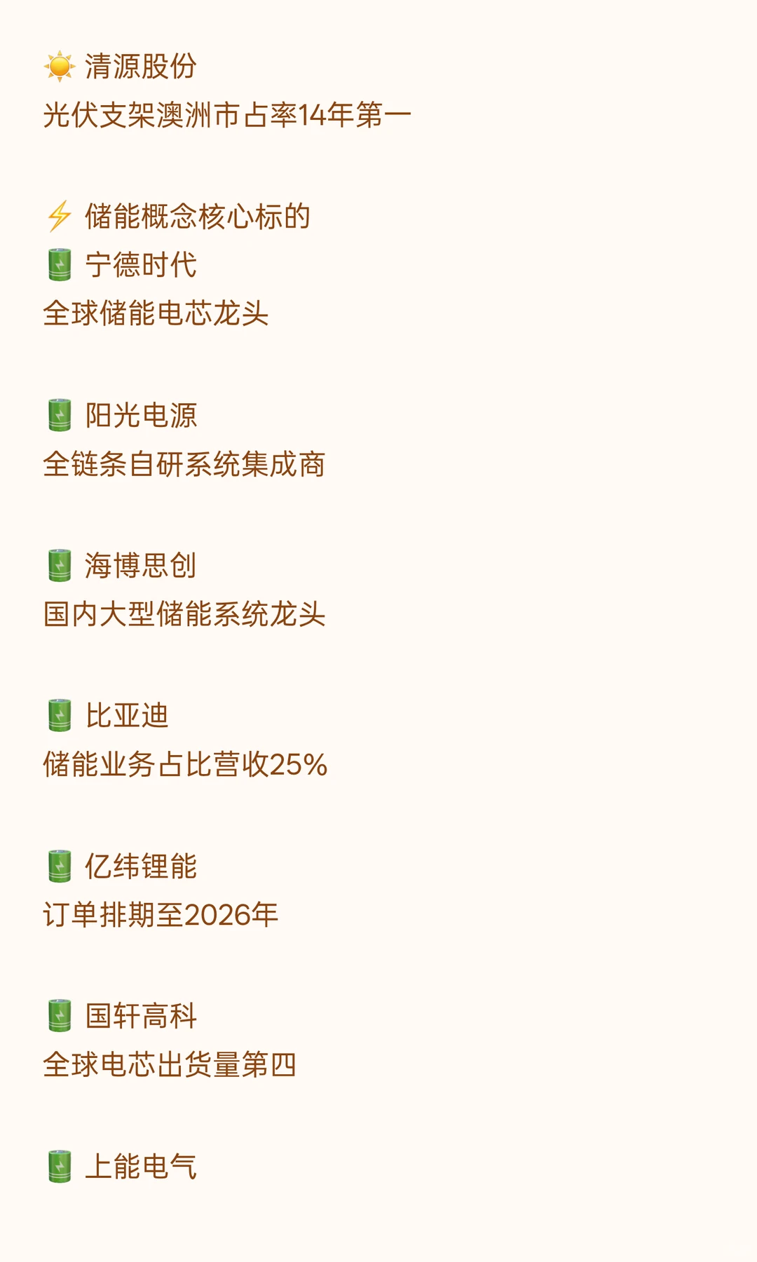 【?光伏+储能核心龙头盘点｜下一个万亿